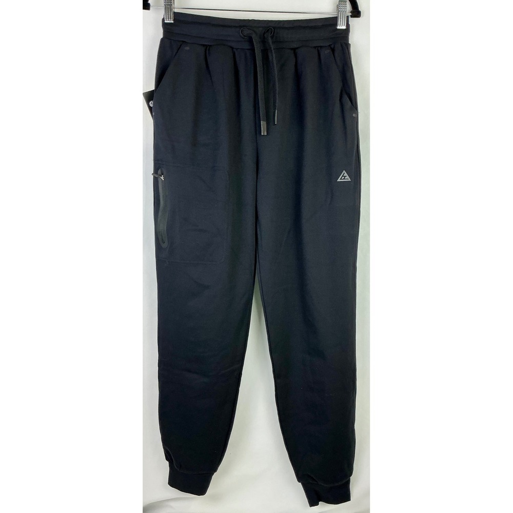 Ski Doo BRP BC Series Fleece Jogger Sweatpants Black Mens Winter Warm S/P